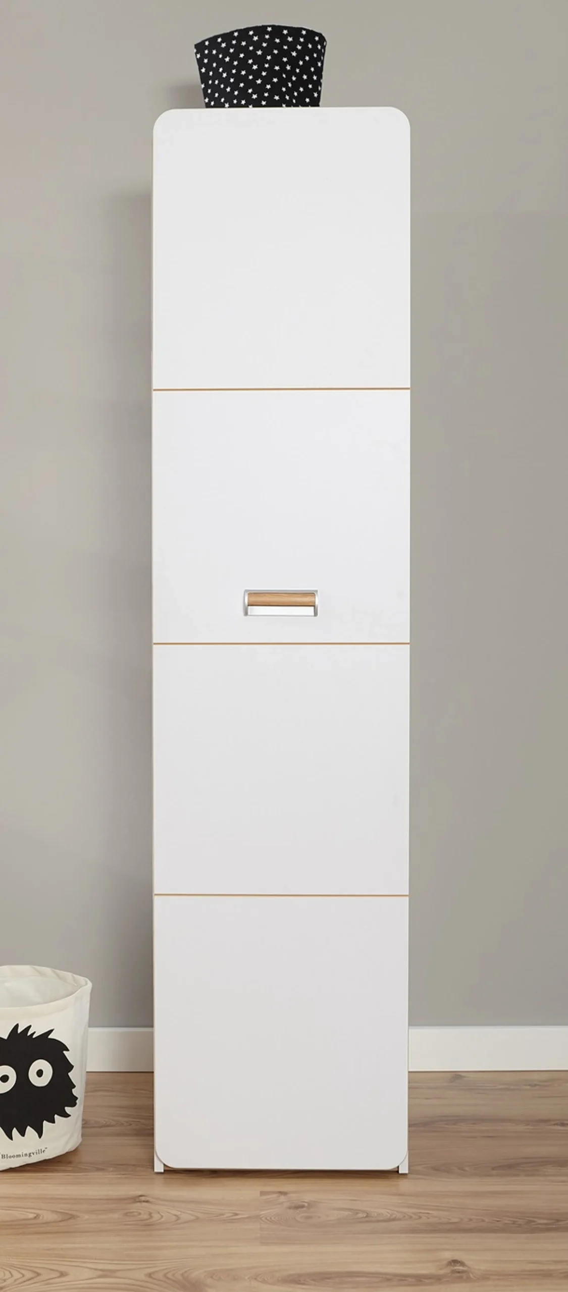 Ticaa Jugendzimmer-Set »Lori« Set, Bett, Schrank, Schreibtisch, Standregal, Wandregal, Nachttisch, 6 Stk. tlg. Bett + Schrank + Schreibtisch + Standregal + Wandregal + Nachttisch