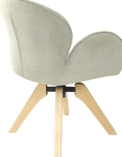 TOM TAILOR HOME Armlehnstuhl »WINGS ARMCHAIR« (Set) 2 Stk.mit Armlehnen, drehbar, Rückholfunktion, Massivholzgestell