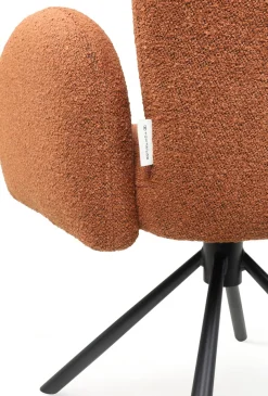 TOM TAILOR HOME Armlehnstuhl »PEBBLE ARMCHAIR« (Set) 2 Stk.Esszimmerstuhl, mit Armlehnen, 4-Fußgestell, 140 kg belastbar, drehbar