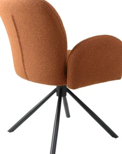 TOM TAILOR HOME Armlehnstuhl »PEBBLE ARMCHAIR« (Set) 2 Stk.Esszimmerstuhl, mit Armlehnen, 4-Fußgestell, 140 kg belastbar, drehbar