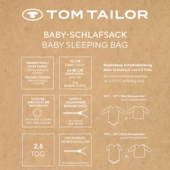 TOM TAILOR HOME Babyschlafsack »TT Baby-Schlafsack 70cm«