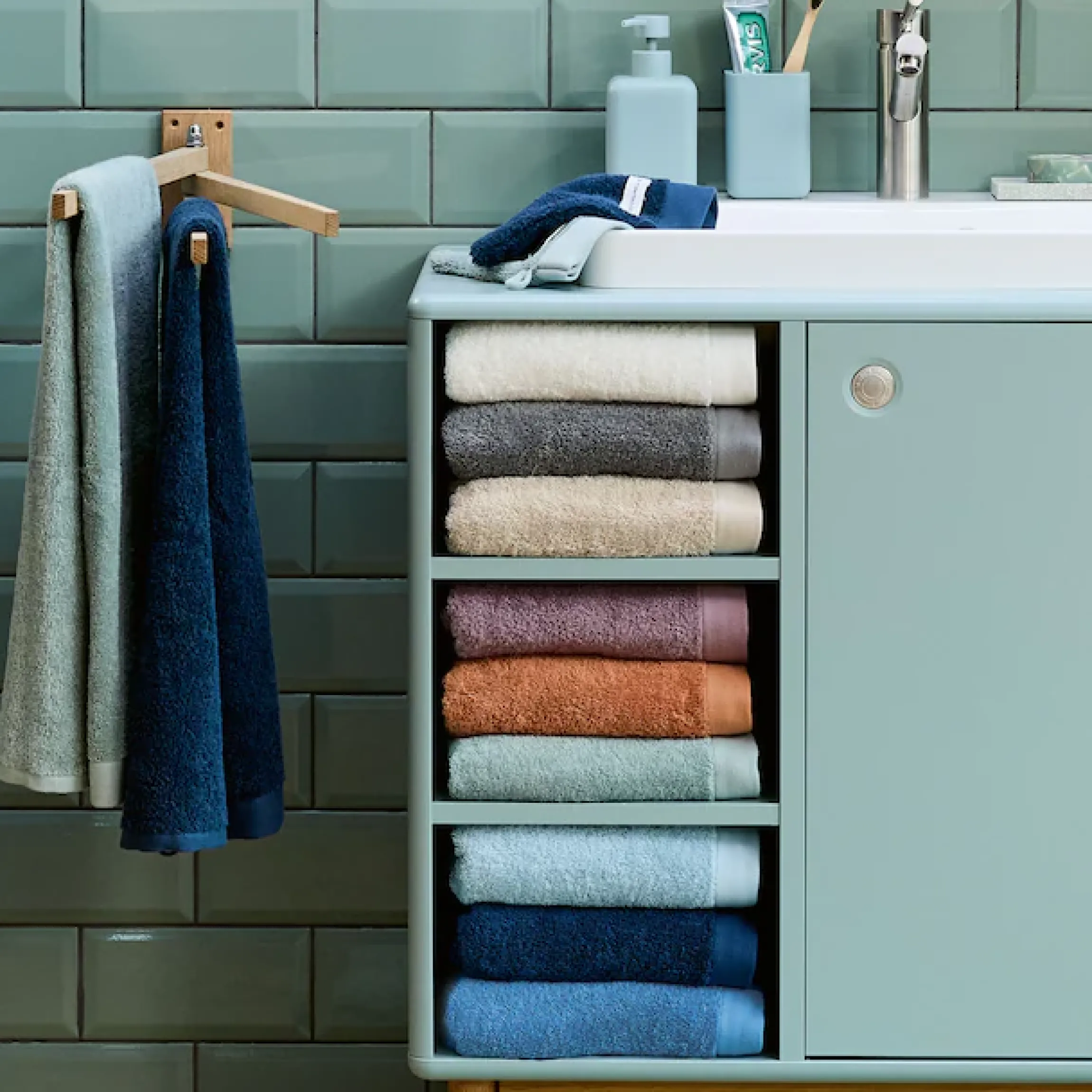 TOM TAILOR HOME Duschtuch »COLOR BATH« 100% Baumwolle, 70x140 cm, uni, große Farbauswahl