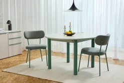 TOM TAILOR HOME Esstisch »COLOR TABLE« 1 Stk. tlg. Esstisch, 4-Fuß, 3 Größen, 3 Dekorfarben, 4 Fußfarben, ABS-Kante