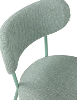 TOM TAILOR HOME 4-Fußstuhl »SOFT PAD CHAIR« (Set) 2 Stk.Esszimmerstuhl, 4-Fußgestell, mit Rückenausschnitt