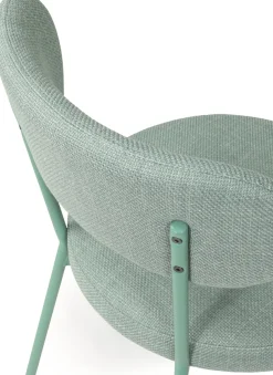 TOM TAILOR HOME 4-Fußstuhl »SOFT PAD CHAIR« (Set) 2 Stk.Esszimmerstuhl, 4-Fußgestell, mit Rückenausschnitt
