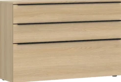 TOM TAILOR HOME Kommode Lowboard, Breite 110 cm,1 Klappe,2 Schubladen, viel Stauraum