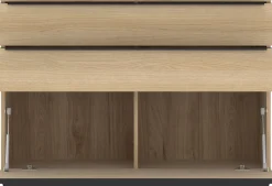 TOM TAILOR HOME Kommode Lowboard, Breite 110 cm,1 Klappe,2 Schubladen, viel Stauraum