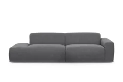 TRENDMANUFAKTUR Big-Sofa »Braga, mit hochwertigem Kaltschaum, Megasofa, in Cord erhältlich« modernes Big-Sofa, Couch mit hohem Sitzkomfort, 277/72/107 cm (B/H/T)