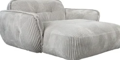 TRENDMANUFAKTUR Chaiselongue »Be Fluffy, mit Rundumbezug, Loveseat mit moderner breiter Kedernaht« mit softem Sitzkomfort, in hochwertigem Breitcord mit weicher Haptik