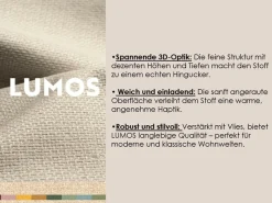 TRENDMANUFAKTUR Ecksofa »Amazing, wahlw. mit Schlaffunktion & Bettkasten, Fuß Buche lackiert« Recamiere beidseitig montierbar, L-Form,in Cord o. Struktur, B: 232 cm