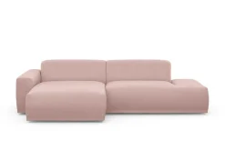 TRENDMANUFAKTUR Ecksofa »Braga, mit hochwertigem Kaltschaum, L-Form, in Cord erhältlich« modernes Sofa, Couch mit hohem Sitzkomfort, 275/72/160 cm (B/H/T)