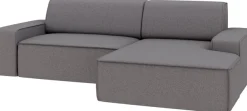 TRENDMANUFAKTUR Ecksofa »Graz, wahlweise mit Sitzvorschub und Bettkasten, L-Form, Breite 246 cm« in Cord-, haustierfreundlichem LEO Struktur- oder LUMOS-3D-Bezug