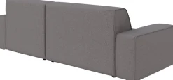TRENDMANUFAKTUR Ecksofa »Graz, wahlweise mit Sitzvorschub und Bettkasten, L-Form, Breite 246 cm« in Cord-, haustierfreundlichem LEO Struktur- oder LUMOS-3D-Bezug