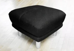TRENDMANUFAKTUR Hocker »Cecilia, bequem und elegant«
