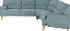 TRENDMANUFAKTUR Polsterecke »Cecilia, italienisches Designsprache, modern und komfortabel, L-Form,« toller Sitzkomfort und bequeme Armlehnen