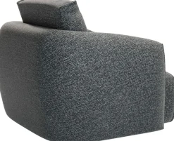 TRENDMANUFAKTUR Sessel »Shawn, Loungesessel, Designsessel, elegant geschwungen Armlehnen« organische Form, bequem, mit hochwertigem Bezug
