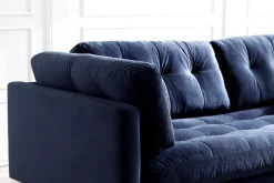 Trends by HG 2-Sitzer »Landau« in Cord-Stoff mit Metallfuß