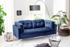 Trends by HG 2-Sitzer »Landau« in Cord-Stoff mit Metallfuß