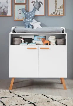 trendteam Babymöbel-Set »Mats« Set, Bett, Wickelkommode, Schrank, 3 tlg.