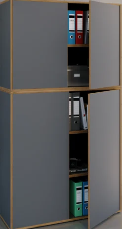 VCM Aktenschrank »Büroschrank Aktenschrank Sideboard Salia 5fach« 1 Stk. tlg.