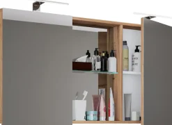 VCM Badspiegel »Breiter Spiegelschrank Spiegel Budasi mit Ablage«