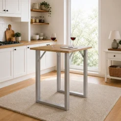 VCM Bartisch »Holz Bartisch Stehtisch Tisch Tresen Xona 80x80 cm« 1 Stk. tlg.