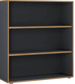 VCM Bücherregal »Holz Büro Regal Bücher Ordner Aktenregal Salia 3f« 1 Stk. tlg.