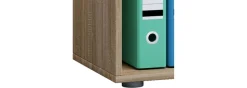 VCM Bücherregal »Holz Büro Regal Bücher Ordner Aktenregal Lona 5f« 1 Stk. tlg.