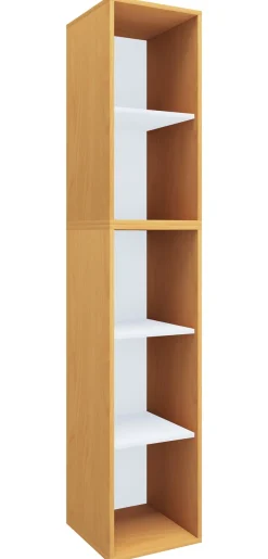 VCM Bücherregal »Holz Büro Regal Bücher Ordner Aktenregal Lona l 5f« 1 Stk. tlg.
