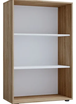 VCM Bücherregal »Holz Büro Regal Bücher Ordner Aktenregal Lona 3f« 1 Stk. tlg.