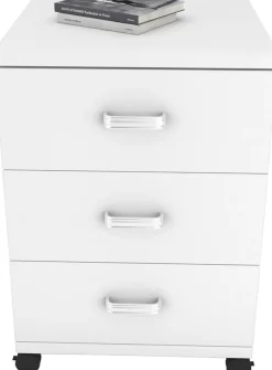 VCM Container »Holz Rollcontainer Bürocontainer Schublade Tobila« 1 Stk. tlg.
