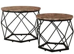 VCM Couchtisch »2er Set Beistelltisch Sofatisch Helaro M« 2 Stk. tlg.