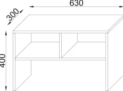 VCM Couchtisch »Holz Beistelltisch Couchtisch Sofatisch Nachto S« 1 Stk. tlg.