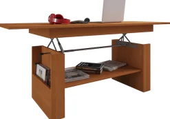 VCM Couchtisch »Holz Couchtisch Kobila höhenverstellbar ausziehbar« 1 Stk. tlg.