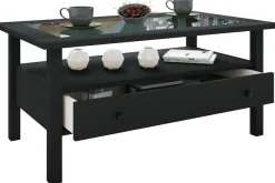 VCM Couchtisch »Holz Sofatisch Couchtisch Schublade Lingis L« 1 Stk. tlg.