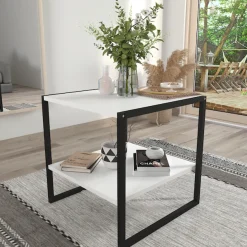 VCM Couchtisch »Quadratischer Sofatisch Couchtisch Insasi M« 1 Stk. tlg.