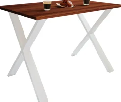 VCM Esstisch »Premium Holz Esstisch Tisch Xona X Weiß« 1 Stk. tlg.