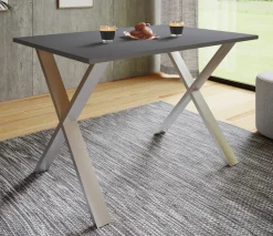VCM Esstisch »Premium Holz Esstisch Tisch Xona X Weiß« 1 Stk. tlg.