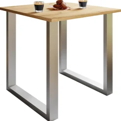 VCM Esstisch »Premium Holz Esstisch Küchentisch Xona U 80x80« 1 Stk. tlg.