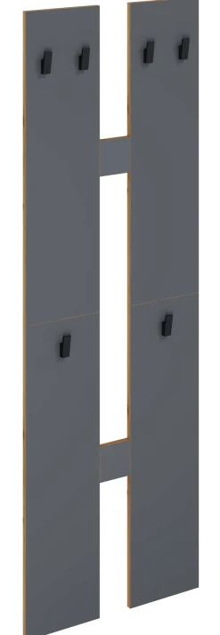 VCM Garderobenschrank »Holz Set Dielenmöbel Gardeobe Kleiderhaken Salia M« 1 Stk. tlg.