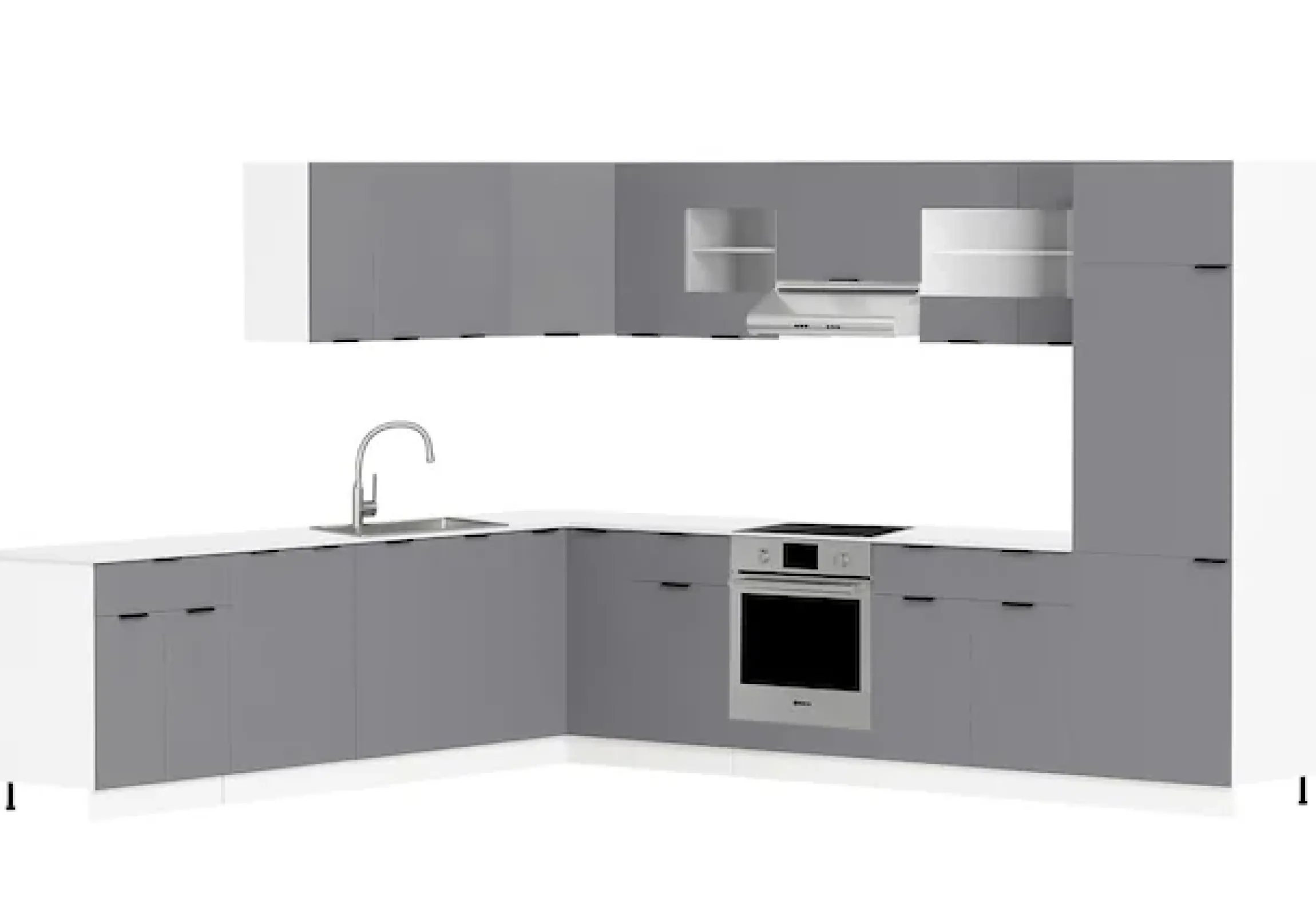 VCM Hängeschrank »Eckschrank Küchenschrank Hängeschrank Küche Fasola« 1 Stk. tlg.