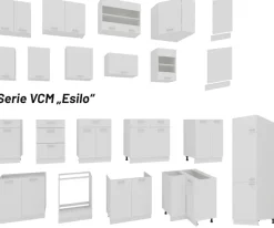 VCM Hängeschrank »Küchenschrank B. 40 cm Hängeschrank Küche Esilo«