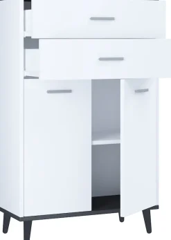 VCM Kommode »Holz Highboard Kommode Schublade Lindas« 1 Stk. tlg.