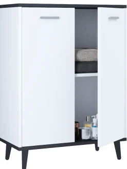 VCM Kommode »Holz Kommode Dielenmöbel Sideboard Anrichte Lindas« 1 Stk. tlg.