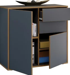 VCM Kommode »Holz Kommode Sideboard Salia Breite 80 Schublade« 1 Stk. tlg.