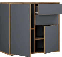 VCM Kommode »Holz Kommode Sideboard Salia Breite 80 Schublade« 1 Stk. tlg.