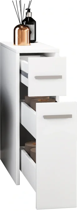VCM Midischrank »Holz Badmöbel Nischenschrank Raumteiler Bad Zalo« 1 Stk. tlg.