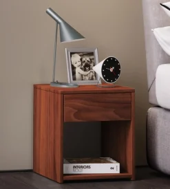 VCM Nachttisch »Holz Nachttisch Nachtschrank Schublade Sledo Mini« 1 Stk. tlg.