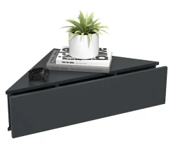 VCM Nachttisch »Holz Wandschublade Eckregal Nachttisch Usal S« 1 Stk. tlg.