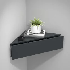 VCM Nachttisch »Holz Wandschublade Eckregal Nachttisch Usal S« 1 Stk. tlg.